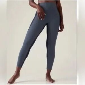 Women's Gray High-Waisted Leggings
